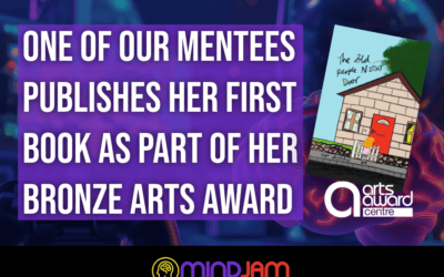 One of our mentees publishes her first book as part of her Bronze Arts Award